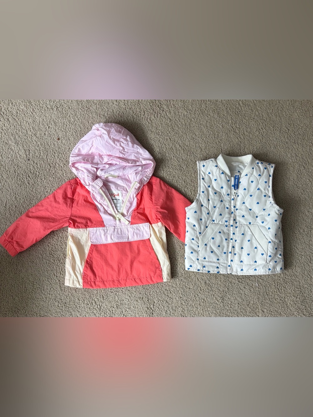 Cat & Jack Vest and Jacket Bundle: 12 Months
